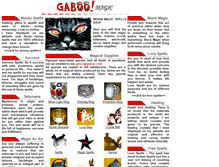 Tablet Screenshot of gaboo.com